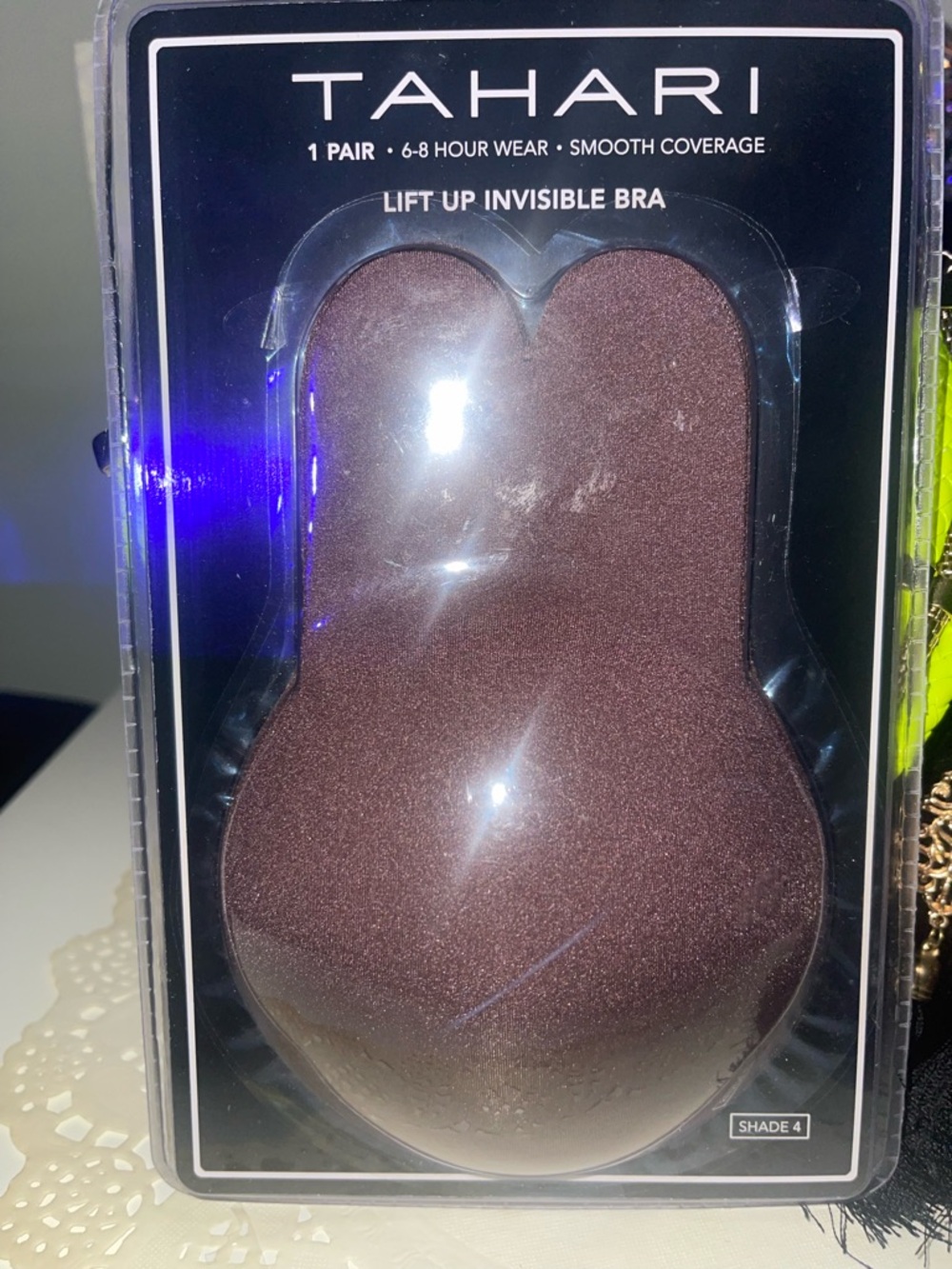 Tahari Lift Up Invisible Bra - Deep Brown